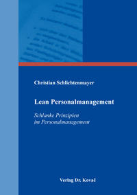 Vorderes Coverbild Lean Personalmanagement