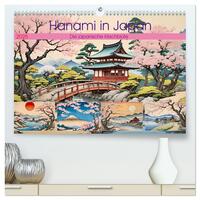 Vorderes Coverbild Hanami in Japan (hochwertiger Premium Wandkalender 2025 DIN A2 quer), Kunstdruck in Hochglanz