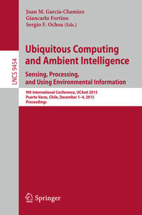 Vorderes Coverbild Ubiquitous Computing and Ambient Intelligence. Sensing, Processing, and Using Environmental Information