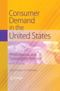 Vorderes Coverbild Consumer Demand in the United States