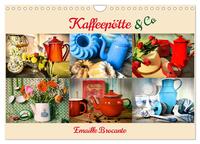 Vorderes Coverbild Kaffeepötte & Co (Wandkalender 2025 DIN A4 quer), CALVENDO Monatskalender
