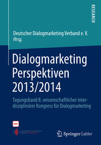 Vorderes Coverbild Dialogmarketing Perspektiven 2013/2014
