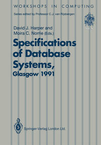 Vorderes Coverbild Specifications of Database Systems
