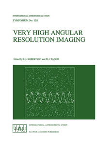 Vorderes Coverbild Very High Angular Resolution Imaging