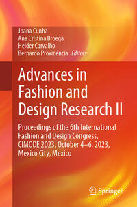 Vorderes Coverbild Advances in Fashion and Design Research II