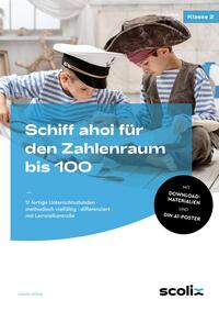 Vorderes Coverbild Schiff ahoi für den Zahlenraum bis 100