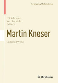 Vorderes Coverbild Martin Kneser Collected Works