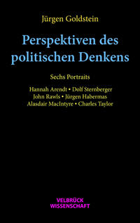 Vorderes Coverbild Perspektiven des politischen Denkens