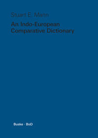 Vorderes Coverbild An Indo-European Comparative Dictionary