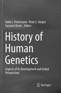 Vorderes Coverbild History of Human Genetics