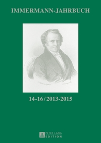Vorderes Coverbild Immermann-Jahrbuch 14–16 / 2013–2015