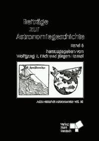 Vorderes Coverbild Beiträge zur Astronomiegeschichte / Beiträge zur Astronomiegeschichte