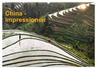Vorderes Coverbild China-Impressionen (Wandkalender 2025 DIN A2 quer), CALVENDO Monatskalender
