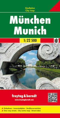 Vorderes Coverbild München, Stadtplan 1:22.500
