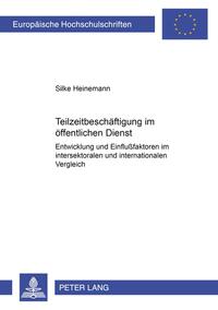 Vorderes Coverbild Teilzeitbeschäftigung im öffentlichen Dienst