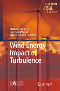 Vorderes Coverbild Wind Energy - Impact of Turbulence