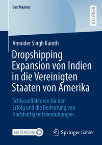Vorderes Coverbild Dropshipping Expansion von Indien in die Vereinigten Staaten von Amerika