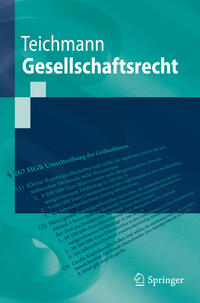 Vorderes Coverbild Gesellschaftsrecht