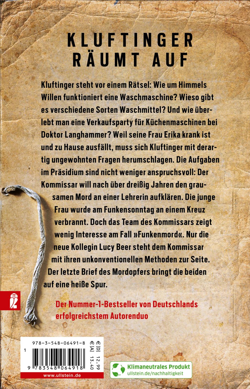 Rückseitencover Funkenmord (Kluftinger-Krimis 11)