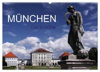 Vorderes Coverbild München - Die Schöne (Wandkalender 2025 DIN A2 quer), CALVENDO Monatskalender