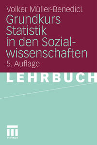 Vorderes Coverbild Grundkurs Statistik in den Sozialwissenschaften