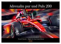 Vorderes Coverbild Adrenalin pur und Puls 200 (Wandkalender 2026 DIN A2 quer), CALVENDO Monatskalender