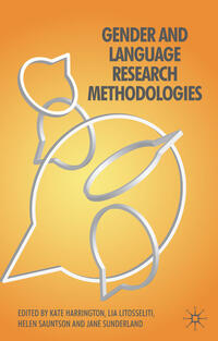 Vorderes Coverbild Gender and Language Research Methodologies