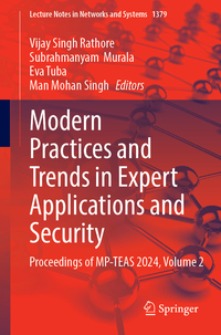 Vorderes Coverbild Modern Practices and Trends in Expert Applications and Security