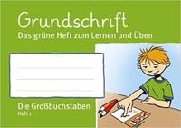 Vorderes Coverbild Kleeblattheft 1 Grundschrift, Die Großbuchstaben Heft 1