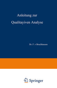 Vorderes Coverbild Anleitung zur Qualitativen Analyse