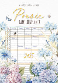 Vorderes Coverbild Poesie Familienplaner 2025