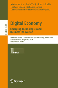 Vorderes Coverbild Digital Economy. Emerging Technologies and Business Innovation