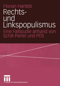 Vorderes Coverbild Rechts- und Linkspopulismus