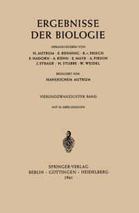 Vorderes Coverbild Ergebnisse Der Biologie