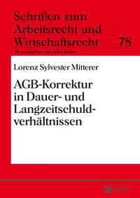 Vorderes Coverbild AGB-Korrektur in Dauer- und Langzeitschuldverhältnissen