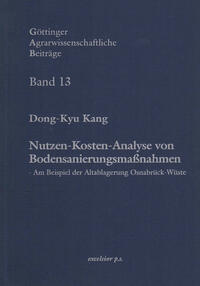 Vorderes Coverbild Nutzen-Kosten-Analyse von Bodensanierungsmassnahmen