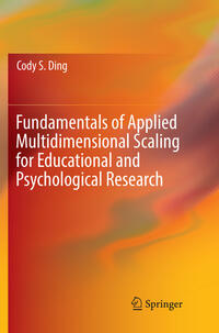 Vorderes Coverbild Fundamentals of Applied Multidimensional Scaling for Educational and Psychological Research