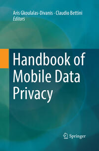 Vorderes Coverbild Handbook of Mobile Data Privacy