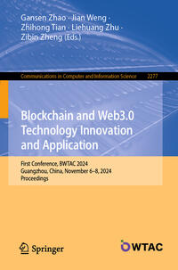 Vorderes Coverbild Blockchain and Web3.0 Technology Innovation and Application
