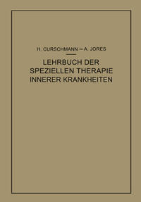 Vorderes Coverbild Lehrbuch der speziellen Therapie innerer Krankheiten