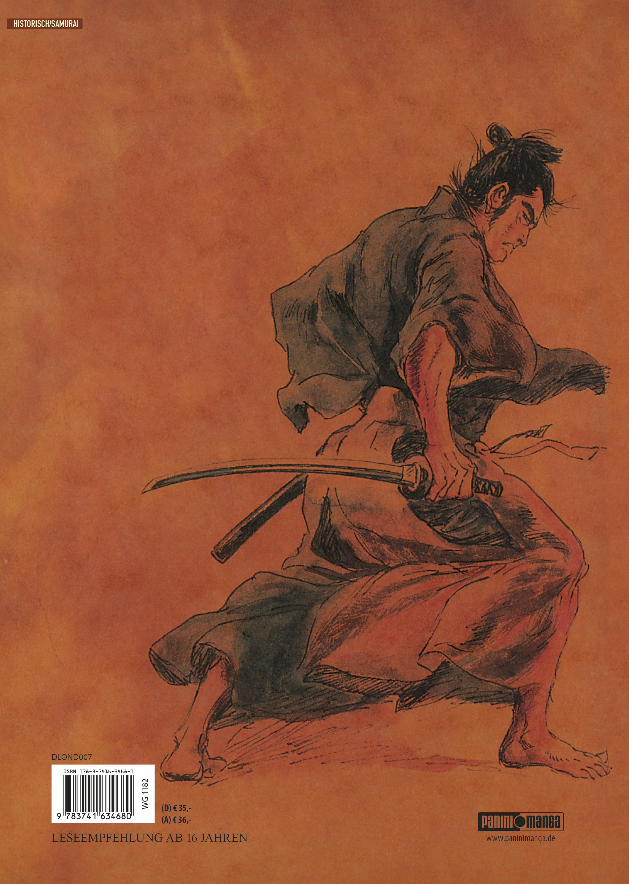 Rückseitencover Lone Wolf & Cub - Master Edition 07