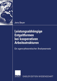 Vorderes Coverbild Leistungsabhängige Entgeltformen bei kooperativen Arbeitsstrukturen