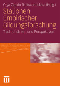 Vorderes Coverbild Stationen Empirischer Bildungsforschung