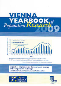 Vorderes Coverbild Vienna Yearbook of Population Research / Vienna Yearbook of Population Research 2009