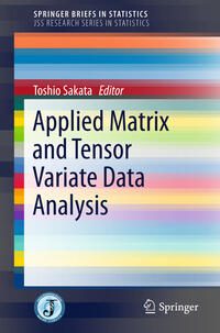 Vorderes Coverbild Applied Matrix and Tensor Variate Data Analysis