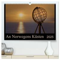 Vorderes Coverbild An Norwegens Küsten (hochwertiger Premium Wandkalender 2025 DIN A2 quer), Kunstdruck in Hochglanz
