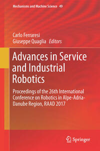 Vorderes Coverbild Advances in Service and Industrial Robotics