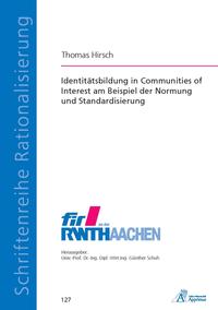 Vorderes Coverbild Identitätsbildung in Communities of Interest am Beispiel der Normung und Standardisierung
