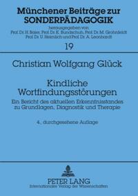 Vorderes Coverbild Kindliche Wortfindungsstörungen