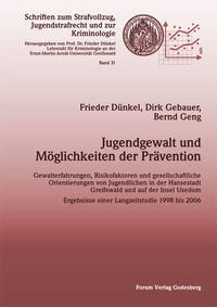Vorderes Coverbild Jugendgewalt und Möglichkeiten der Prävention